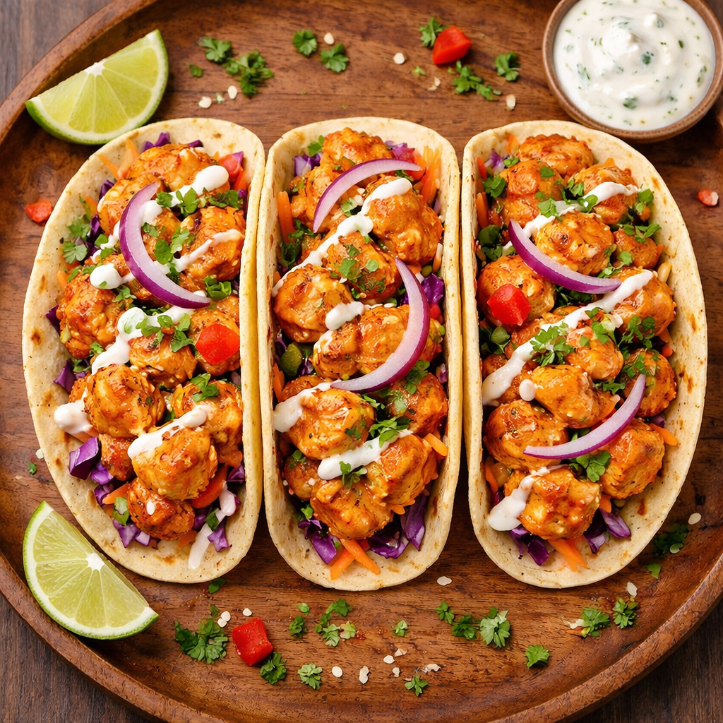 Butter Chicken Taco