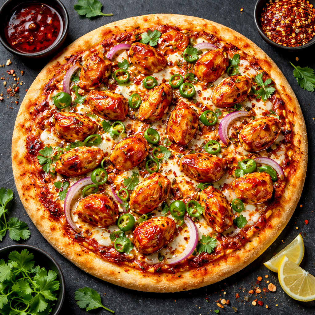Chicken Tikka Masala Pizza