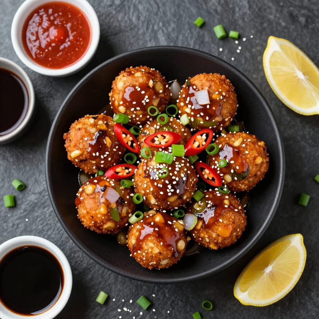 Chicken/Vegetable Manchurian