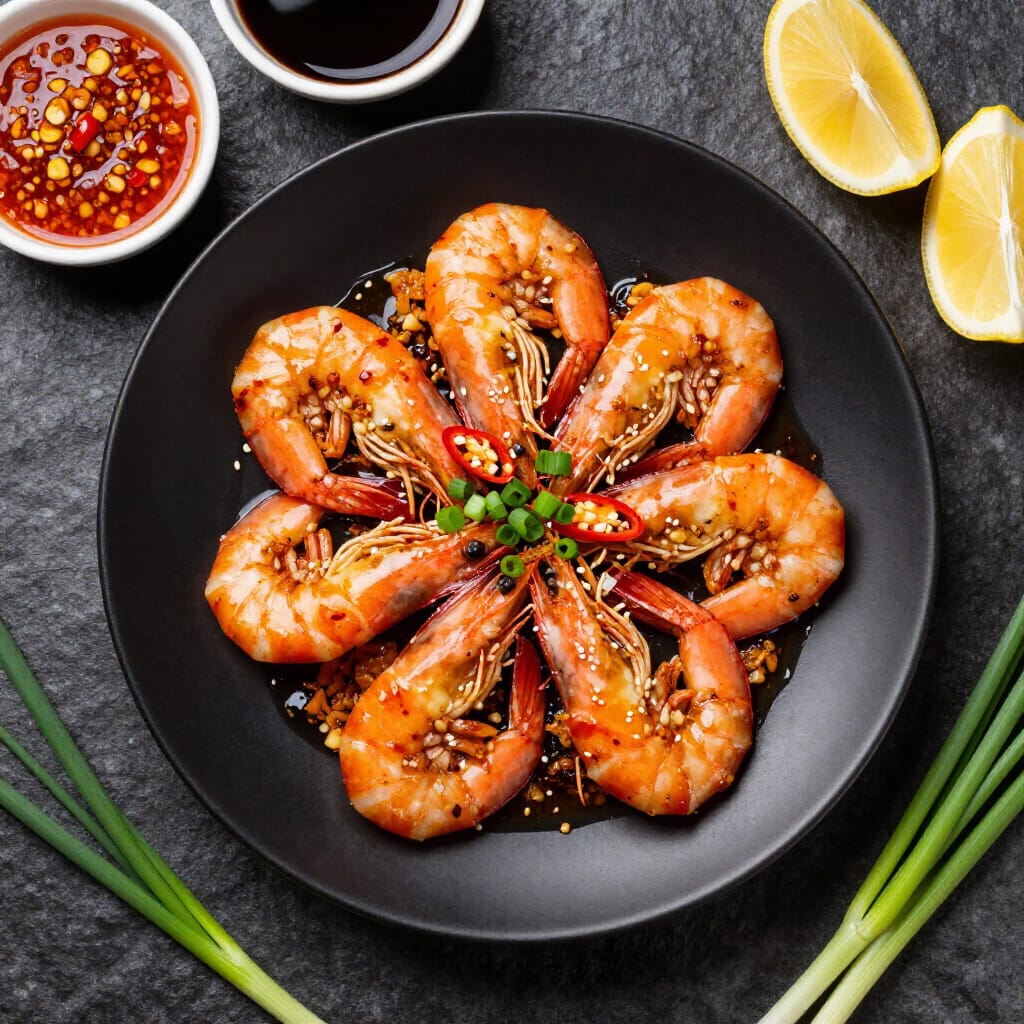 Hot Garlic Shrimp