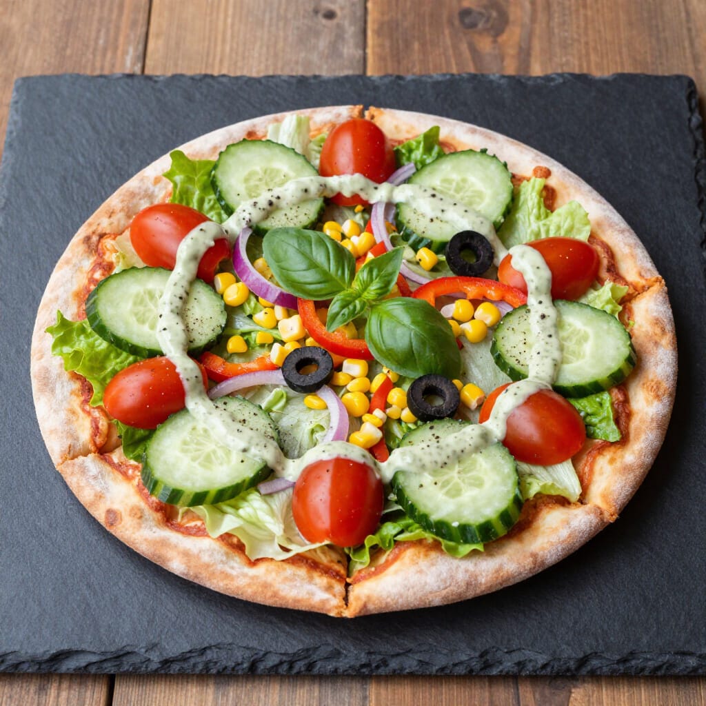 Salad Pizza