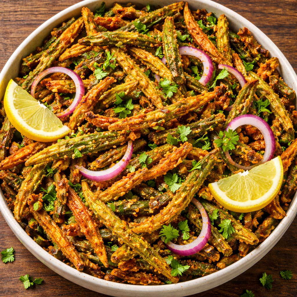 Kurkuri Bhindi