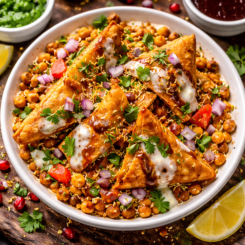 Samosa Chaat