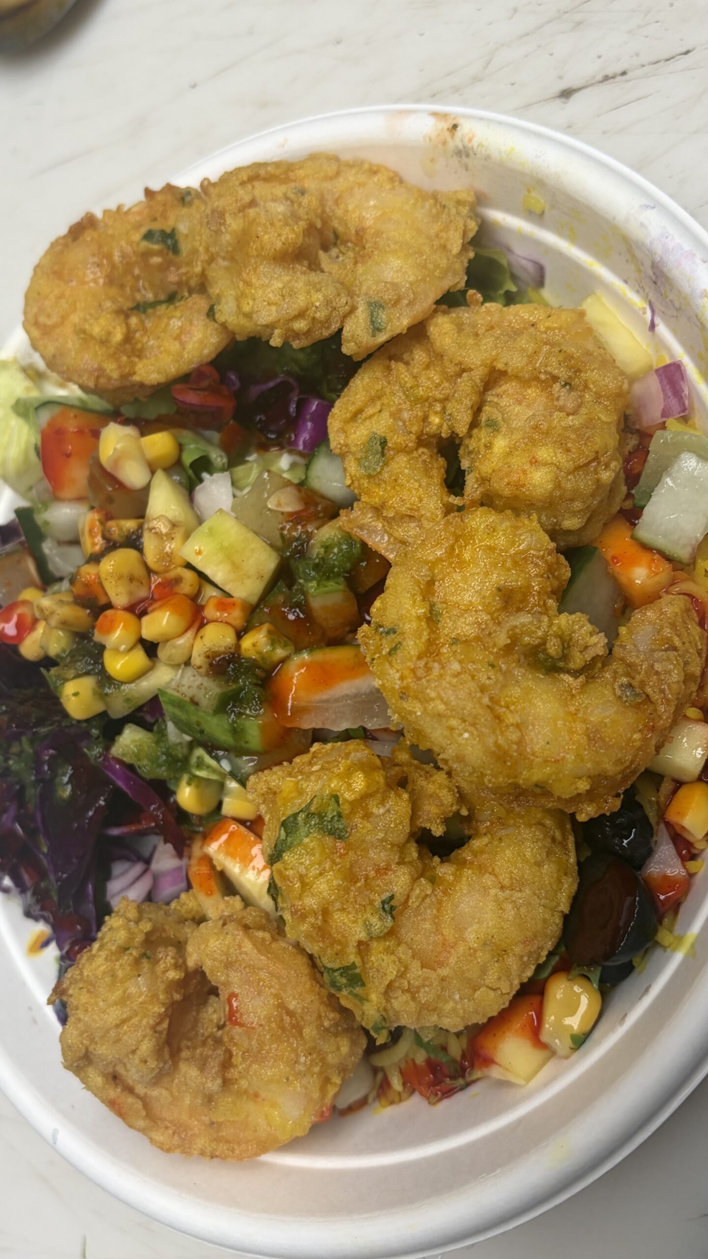 Grilled Shrimp Bowl