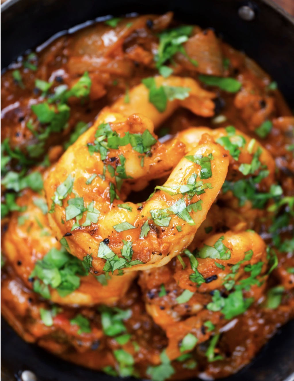 Shrimp Bhuna